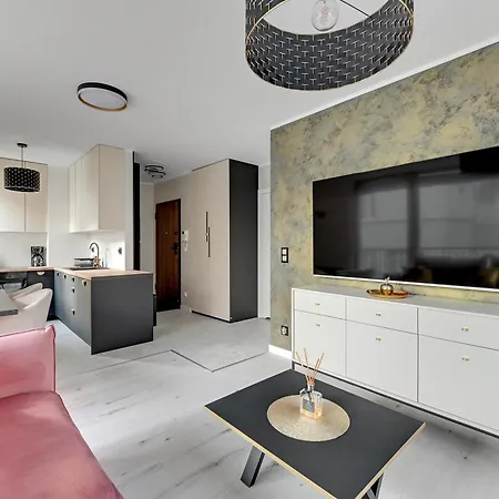 Lion Apartments - Mloda Polska Nowe Apartamenty Z Parkingiem Sopot Esterno foto